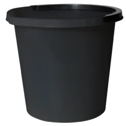 Atlanta husholdningsbøtte 10 l sort