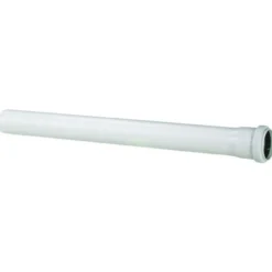 Avløpsrør 32mm pp hvit 1m m/muffe