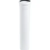 Avløpsrør 40mm pp hvit 0.5m m/muffe