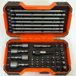 Bahco bits-sett 1/4" 35d fargekode