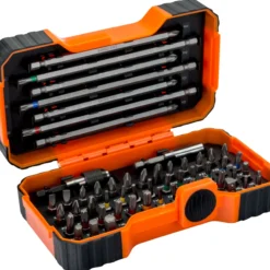 Bahco bits-sett 1/4" 54d fargekode