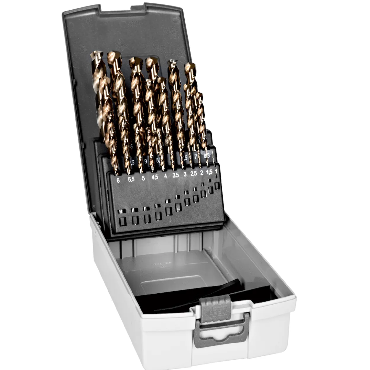 Bahco hss-e set plast.box 1-13 by 05