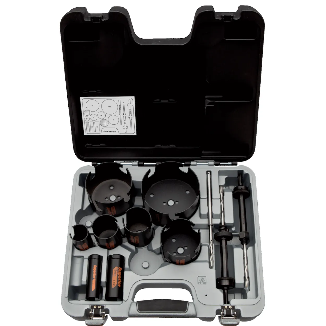 Bahco hullsagsett mc 3833-set-301