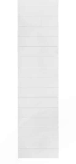 Berryalloc baderomspanel hvit snø glossy 60x15
