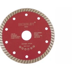 Bosun diamantblad turbo 125/22.2 mm rød