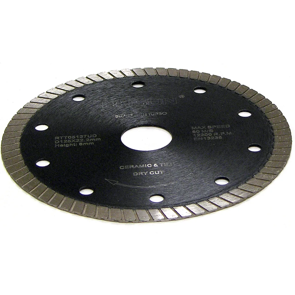 Bosun diamantblad turbo tynn 115/22.2 mm pro blå