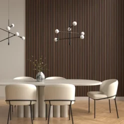 By venø pro akustikk spileplate valnøtt 2400x520x17 mm