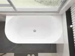 Celeste caserta badekar 150x75 høyre