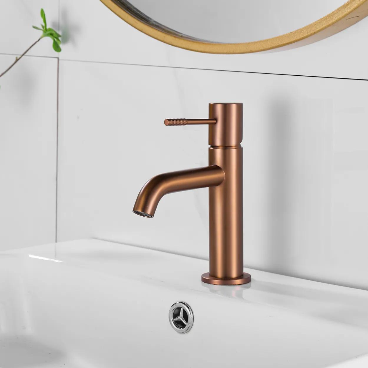 Celeste ely servantbatteri børstet kobber