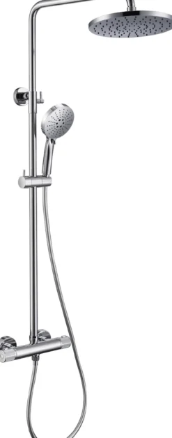 Celeste stoke 250 dusjsett krom m/dusjtermostat