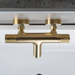 Celeste stoke kar - og dusjtermostat messing