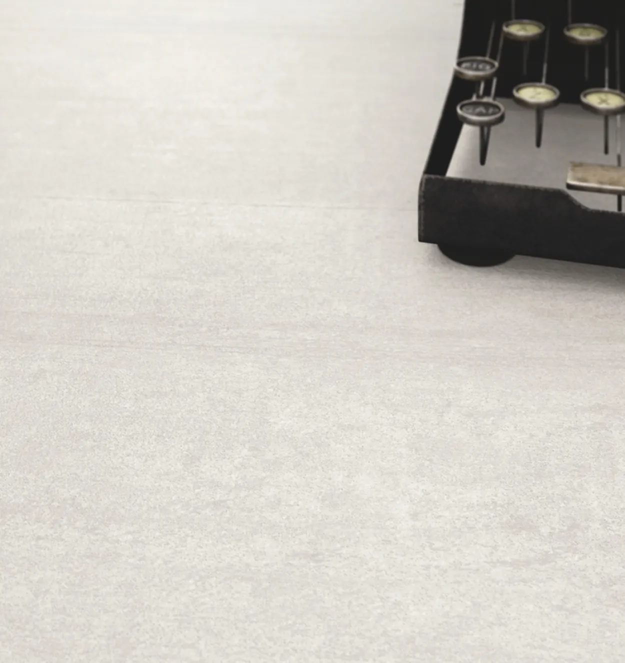 Cemento rasato bianco 60x60 9mm