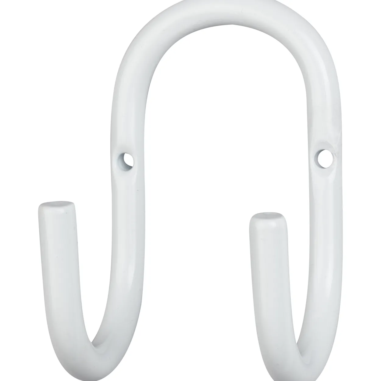 Classic liten knagg m/1 krok 8mm hvit