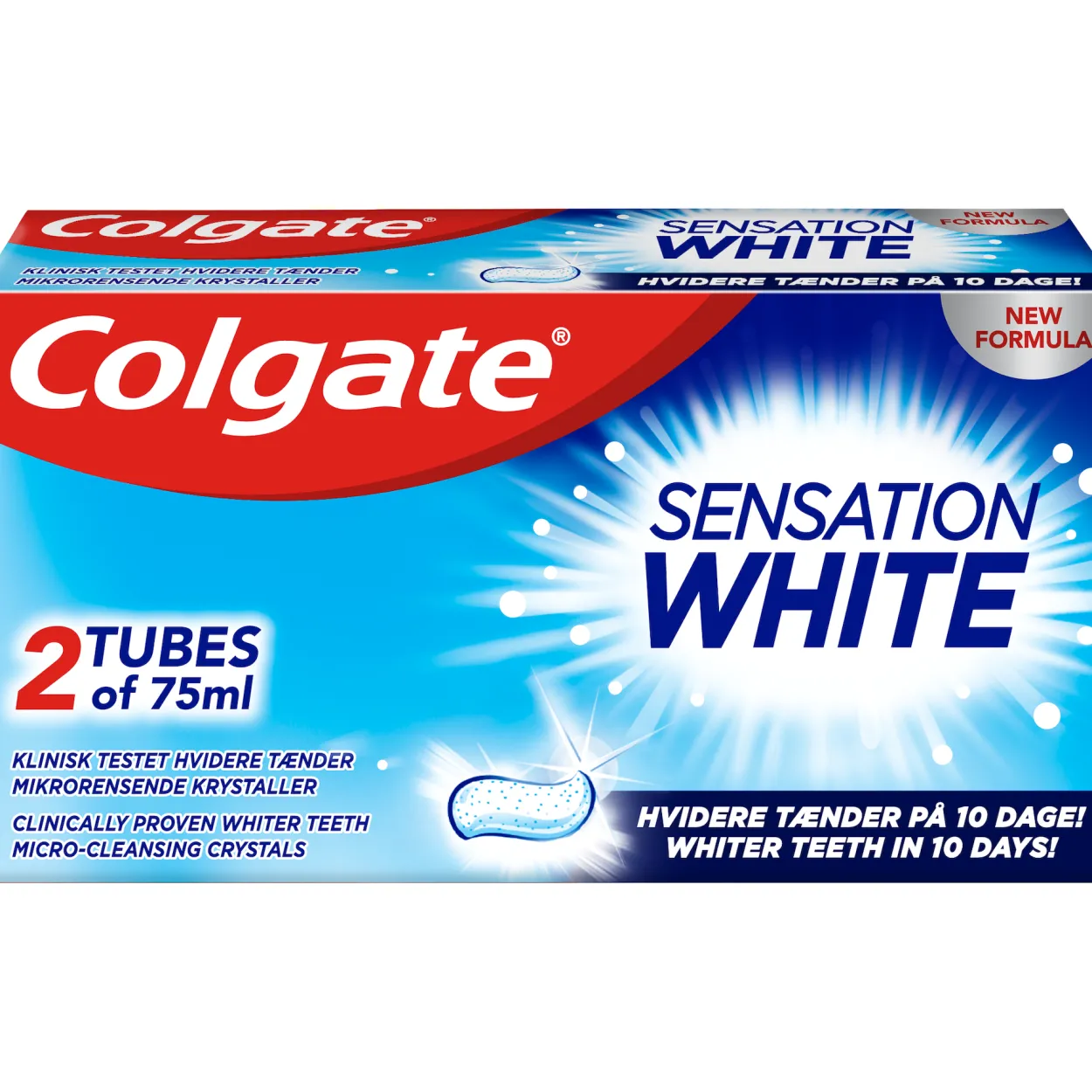 Colgate sensation white 2x75ml