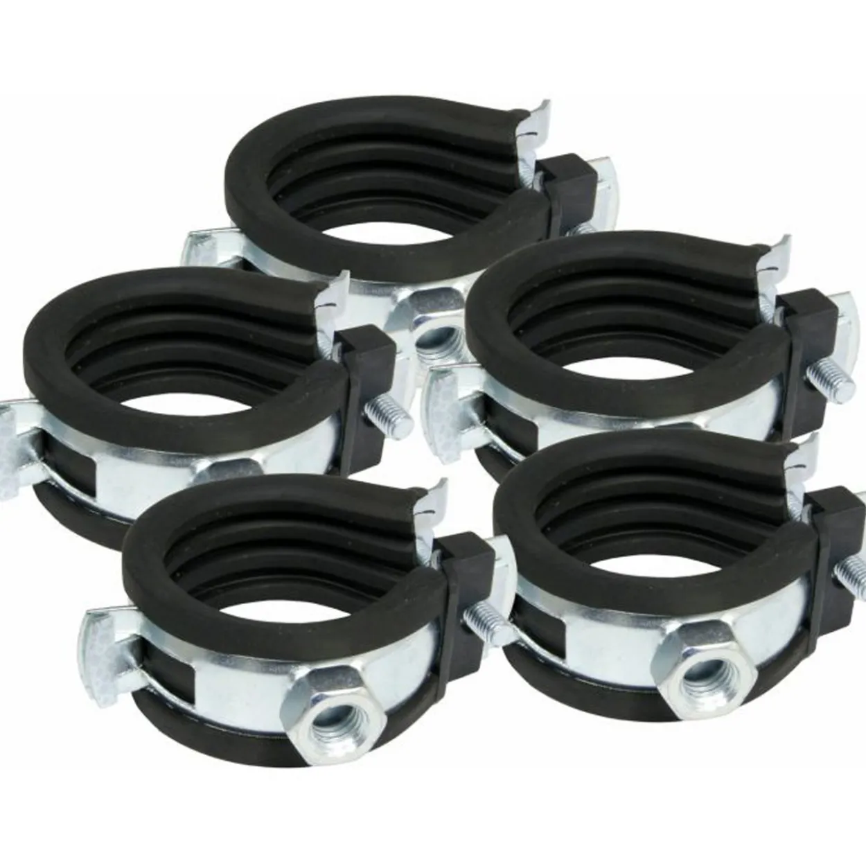 Cornat rørklemme m/isolering ø32-35 mm 5-pk
