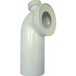 Cornat wc 90° avløpsrør ø40/50 mm hvit