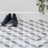 D-c-fix classic selvklebende gulvfliser geometric