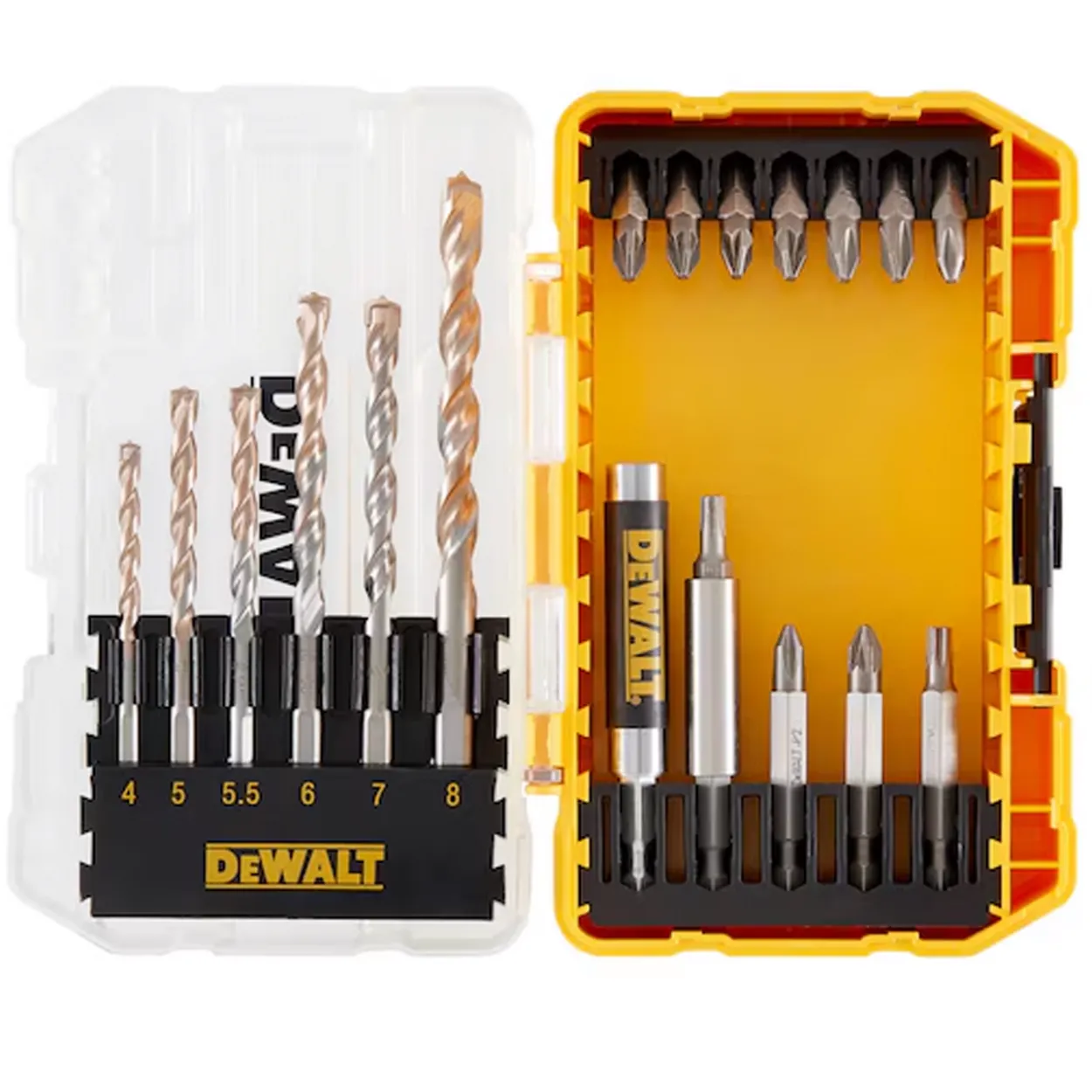 Dewalt bor-bitssett mur 19 deler dt70712