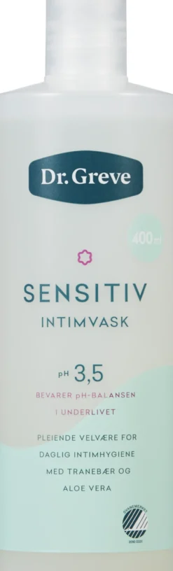 Dr greve sensitiv intimvask 400ml