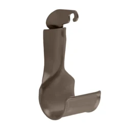 Elfa holder til garderobestang graphite