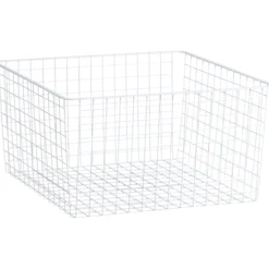 Elfa trådkurv 527x527x285 mm hvit