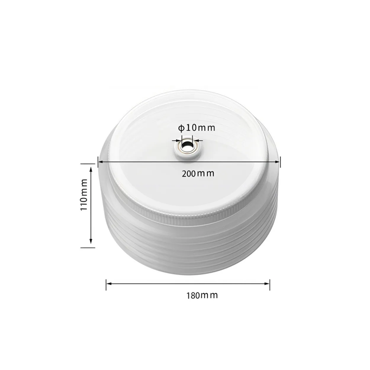 Elitech støvsamler for hullbor 180mm