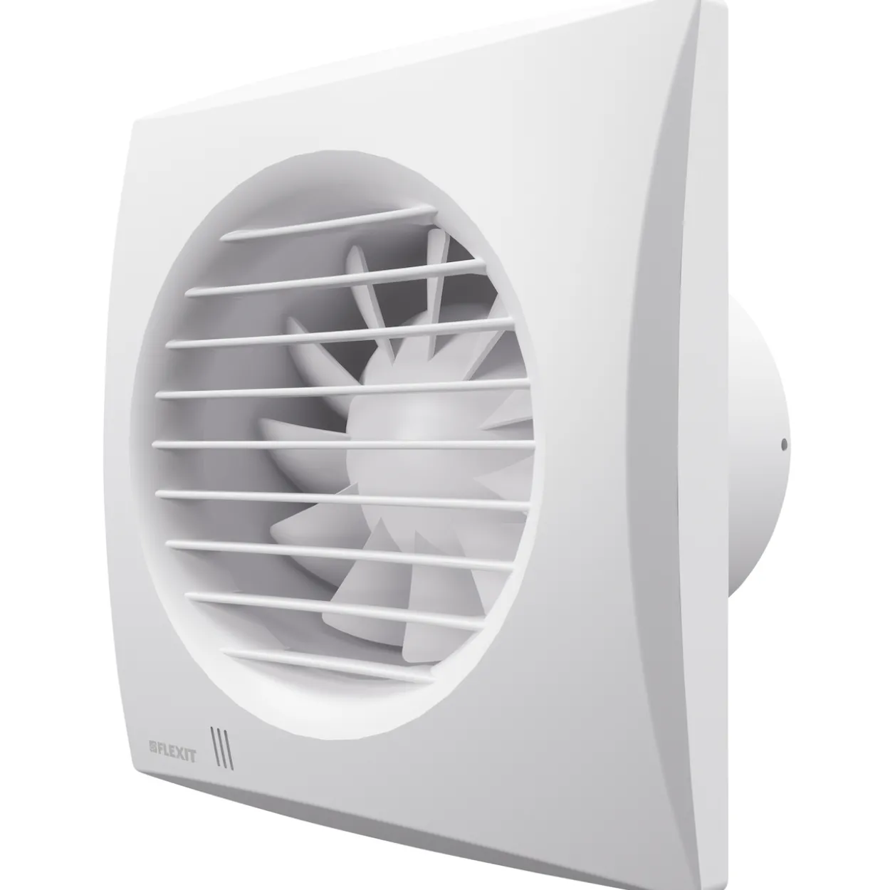 Flexit baderomsvifte classic eco 100 p hvit