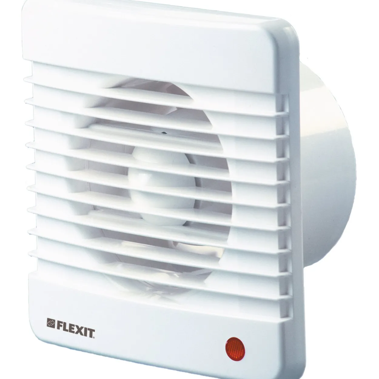Flexit baderomsvifte 125f th timer/fukt hvit