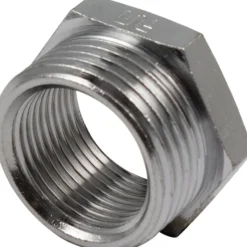 Fonta overgangsnippel 1/2" x 3/8" forkrommet