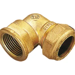 Fonta vinkel m/muffe 18mm x 3/4" pex