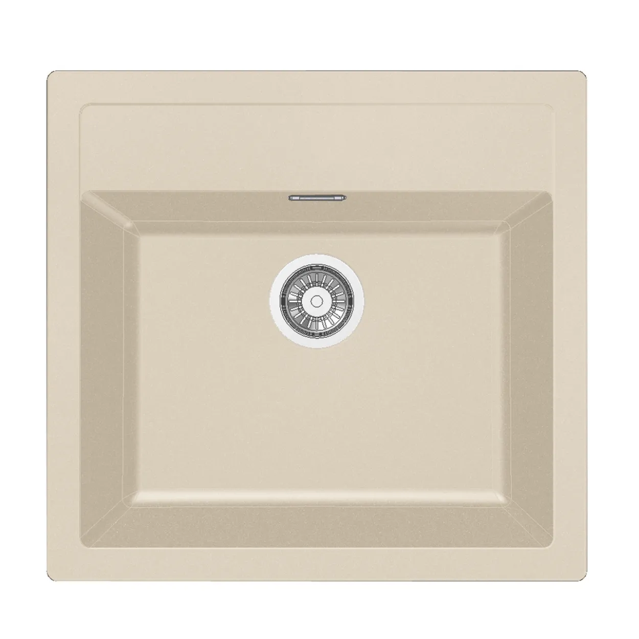 Franke sid 610-50 th kjøkkenvask beige