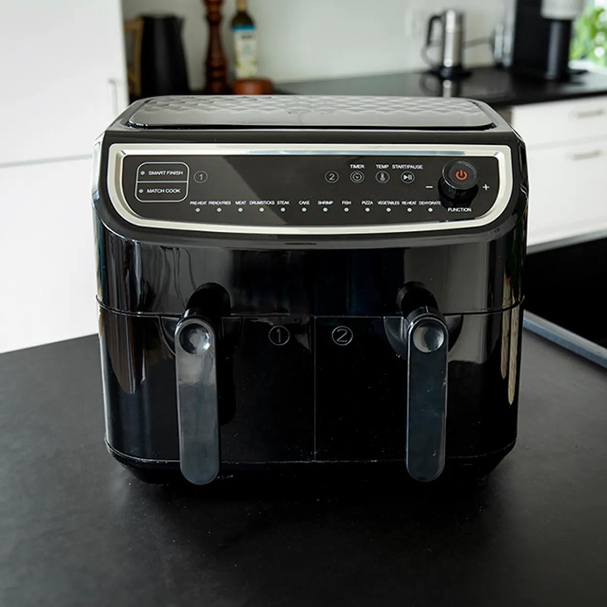 Gastronoma airfryer dobbel 9 liter, 2400 w