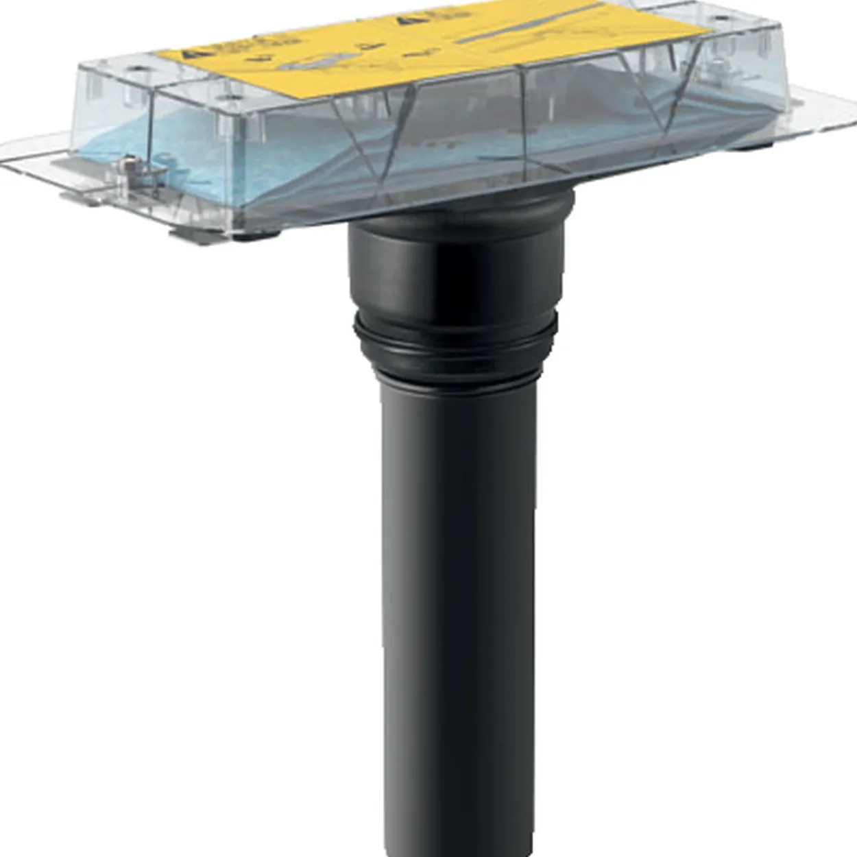 Geberit cleanline underdel 50mm loddrett utløp