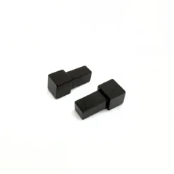 Genesis hjørnestykke utv. 10mm sort edp 2-pk
