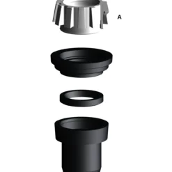 Gf pem-kobling reduksjon 25-20mm - sd