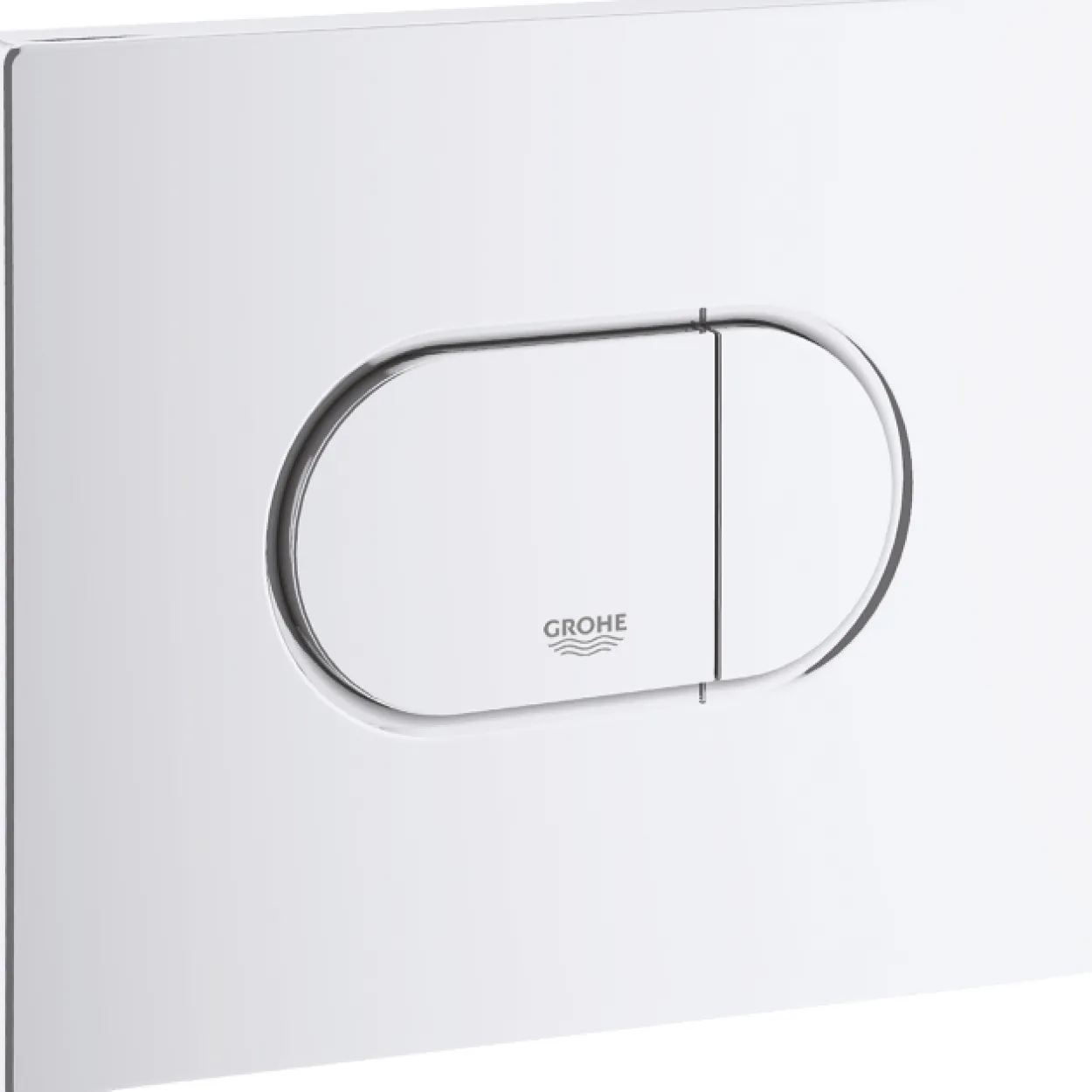 Grohe arena cosmopolitan betjentingsplate, hvit