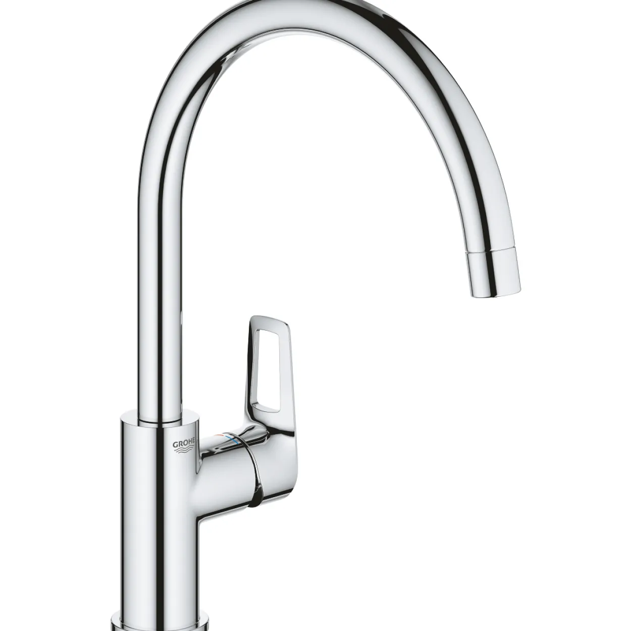 Grohe bauloop kjøkkenarmatur, krom