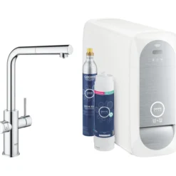 Grohe blue home l-tut startsett m/uttrekkbar tut krom