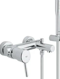Grohe concetto kar- og dusjbatteri m/1-spray hånddusj krom