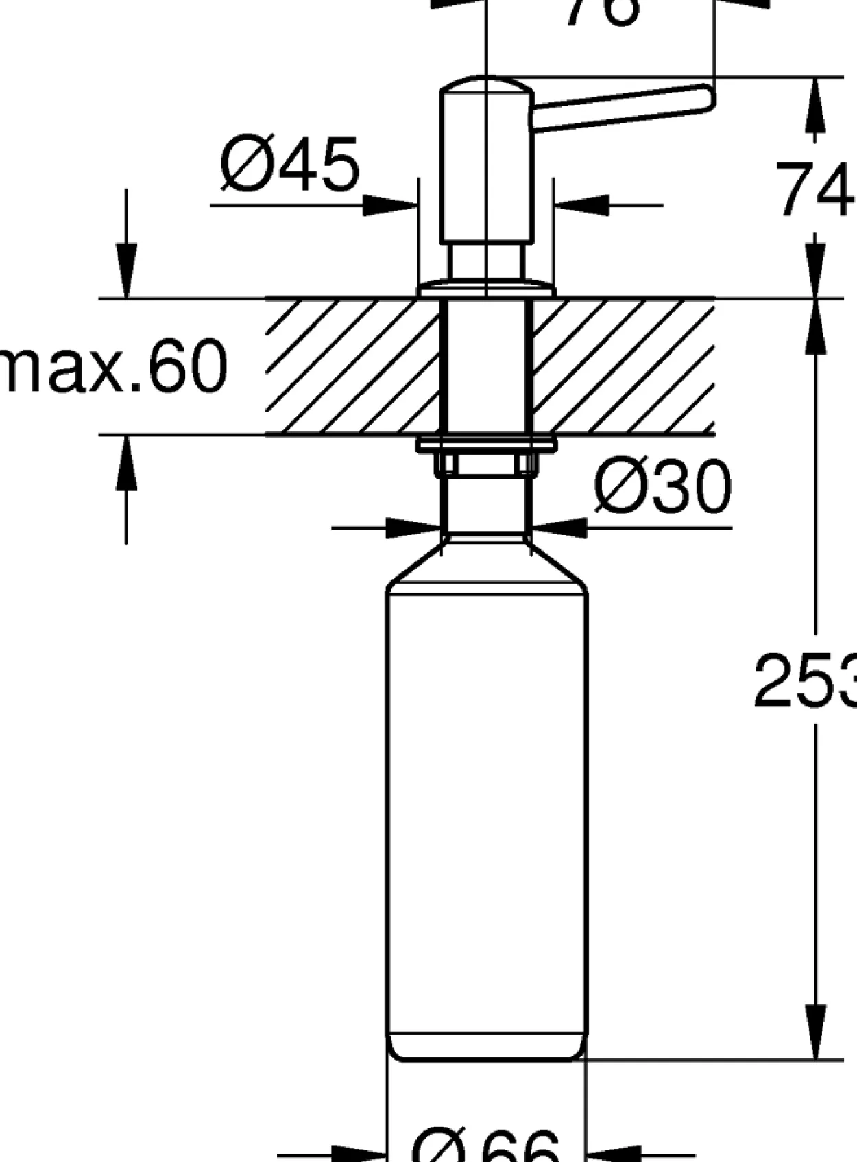 Grohe contemporary såpedispenser
