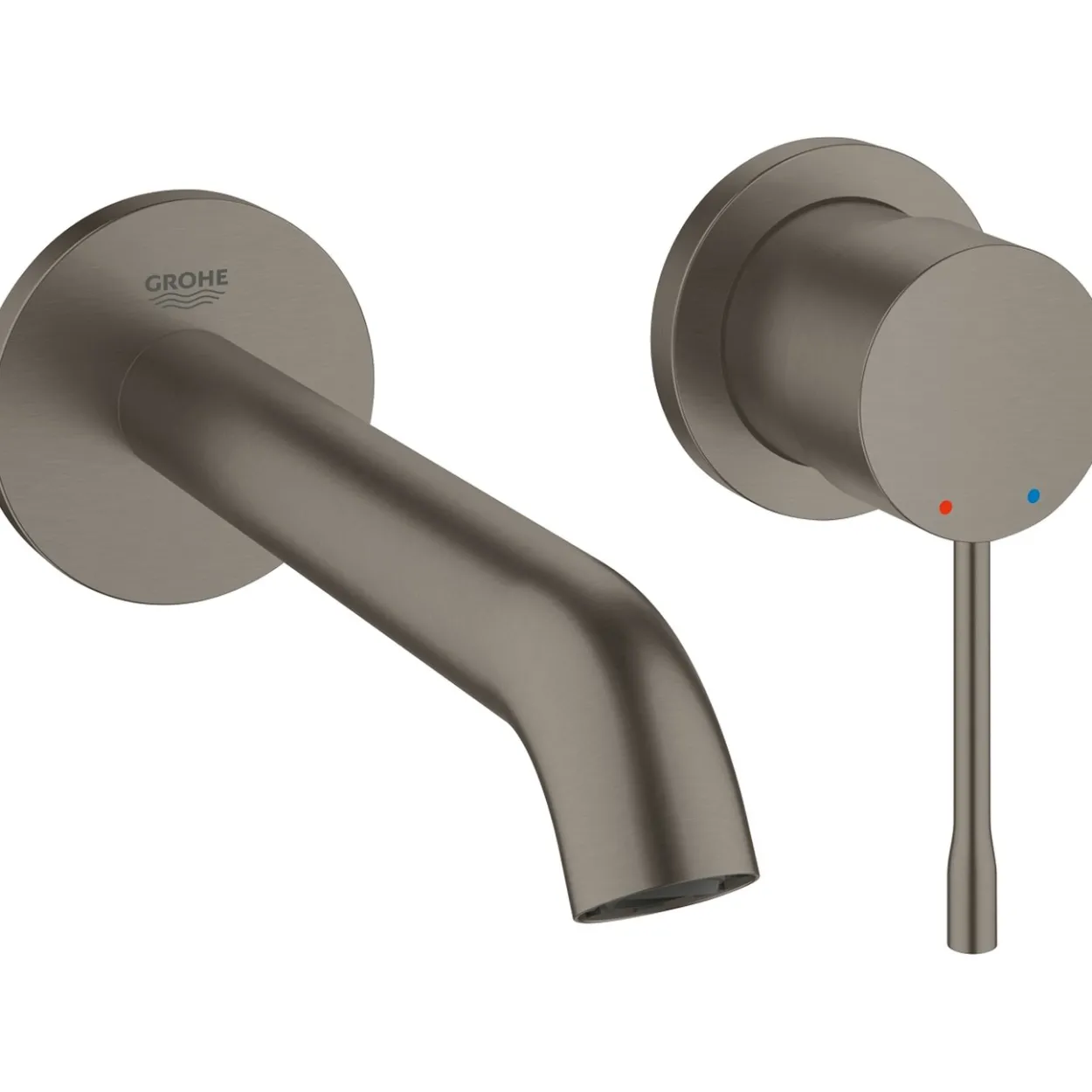 Grohe essence 2-hulls servantbatteri børstet hard graphite