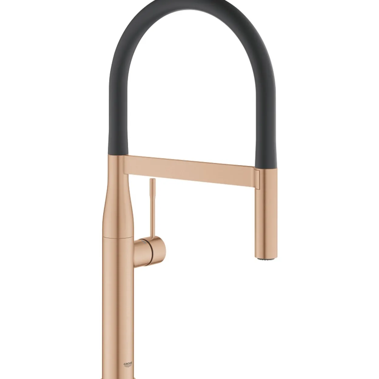 Grohe essence kjøkkenarmatur m/uttrekkbar fleksibel dusj børstet warm sunset
