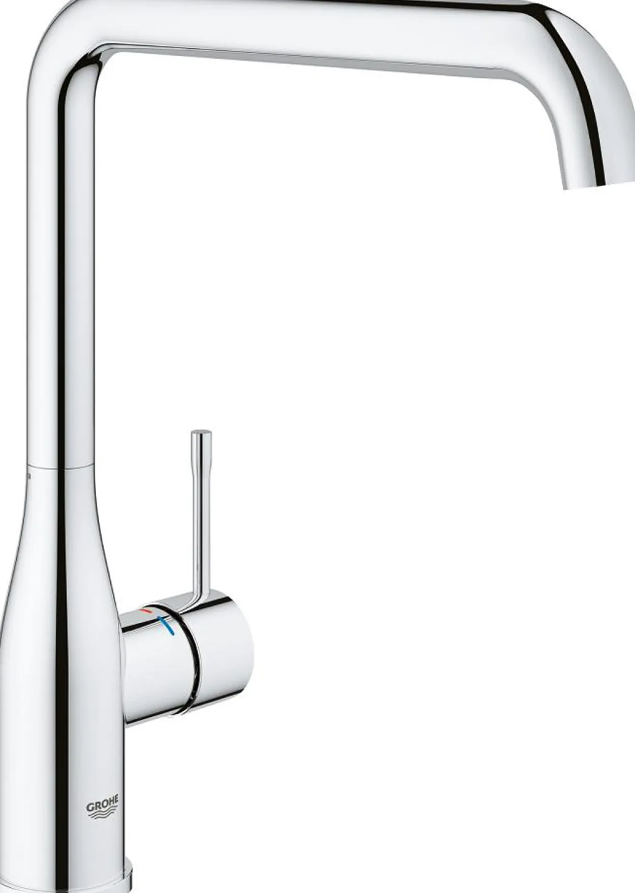 Grohe essence kjøkkenarmatur høy tut krom