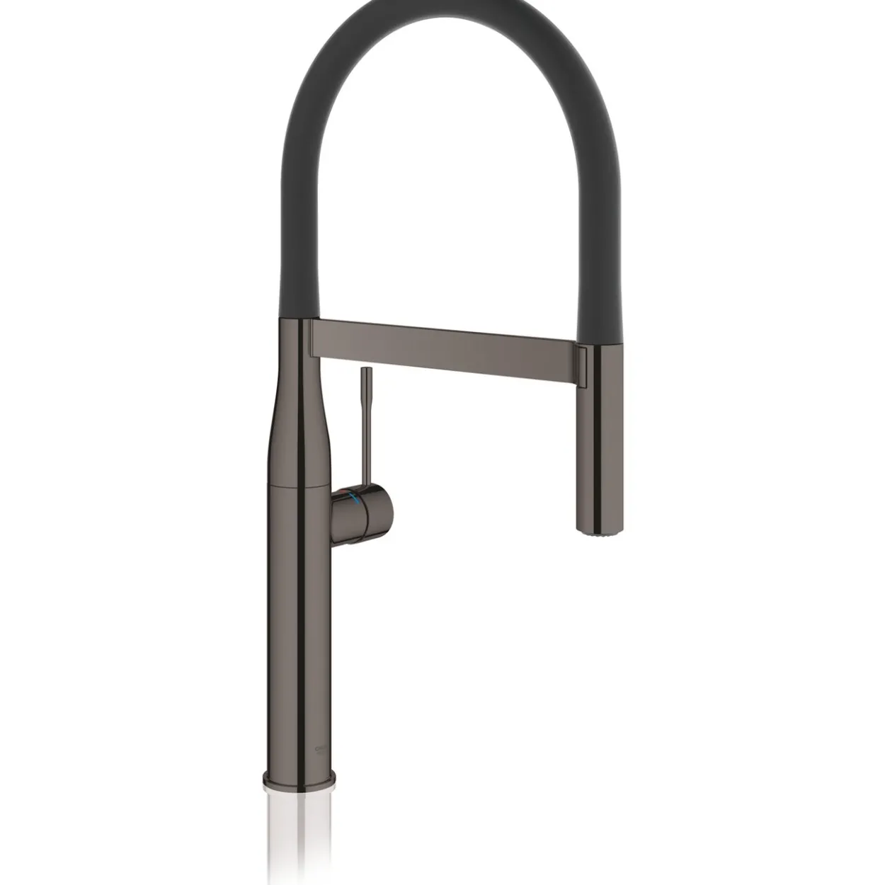 Grohe essence kjøkkenarmatur m/uttrekkbar dusj hard graphite
