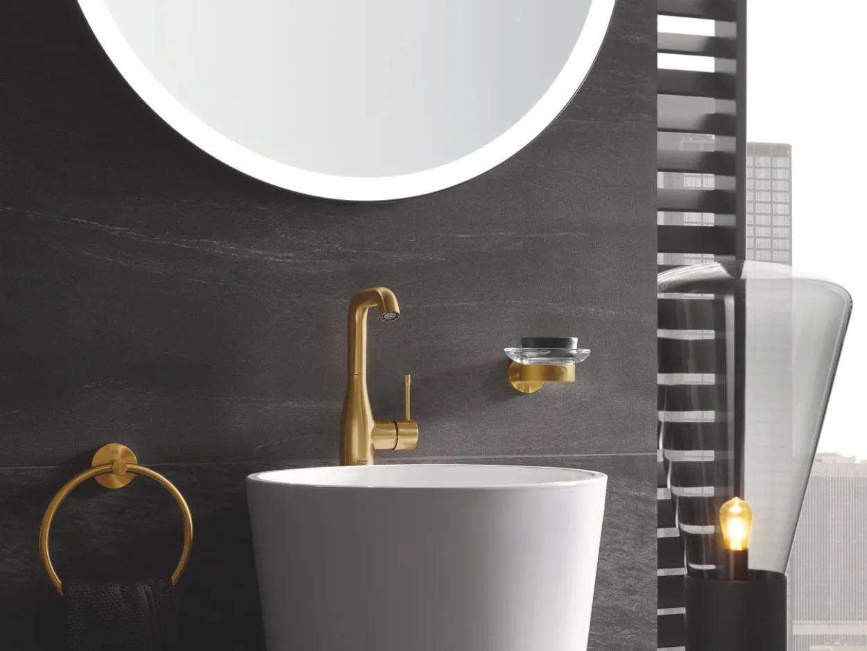 Grohe essence servantbatteri børstet cool sunrise str. l