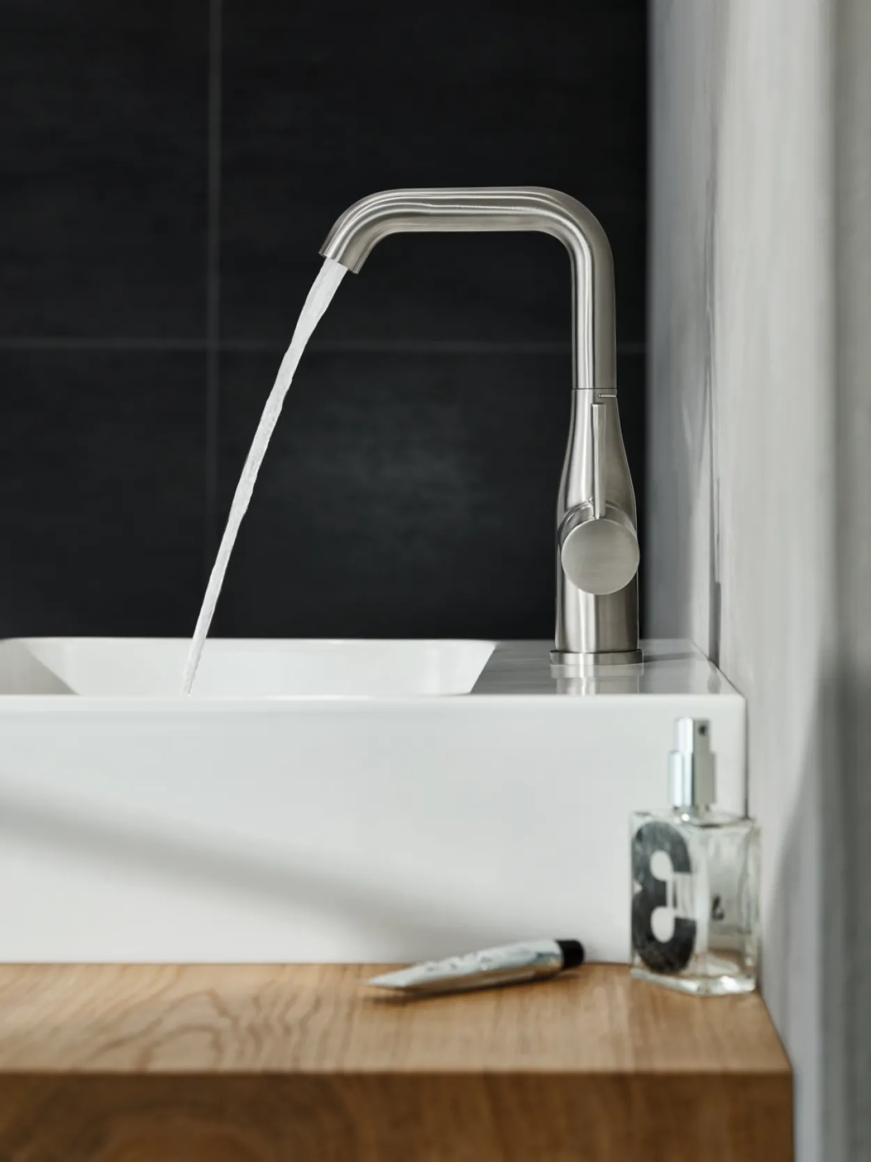 Grohe essence servantbatteri supersteel