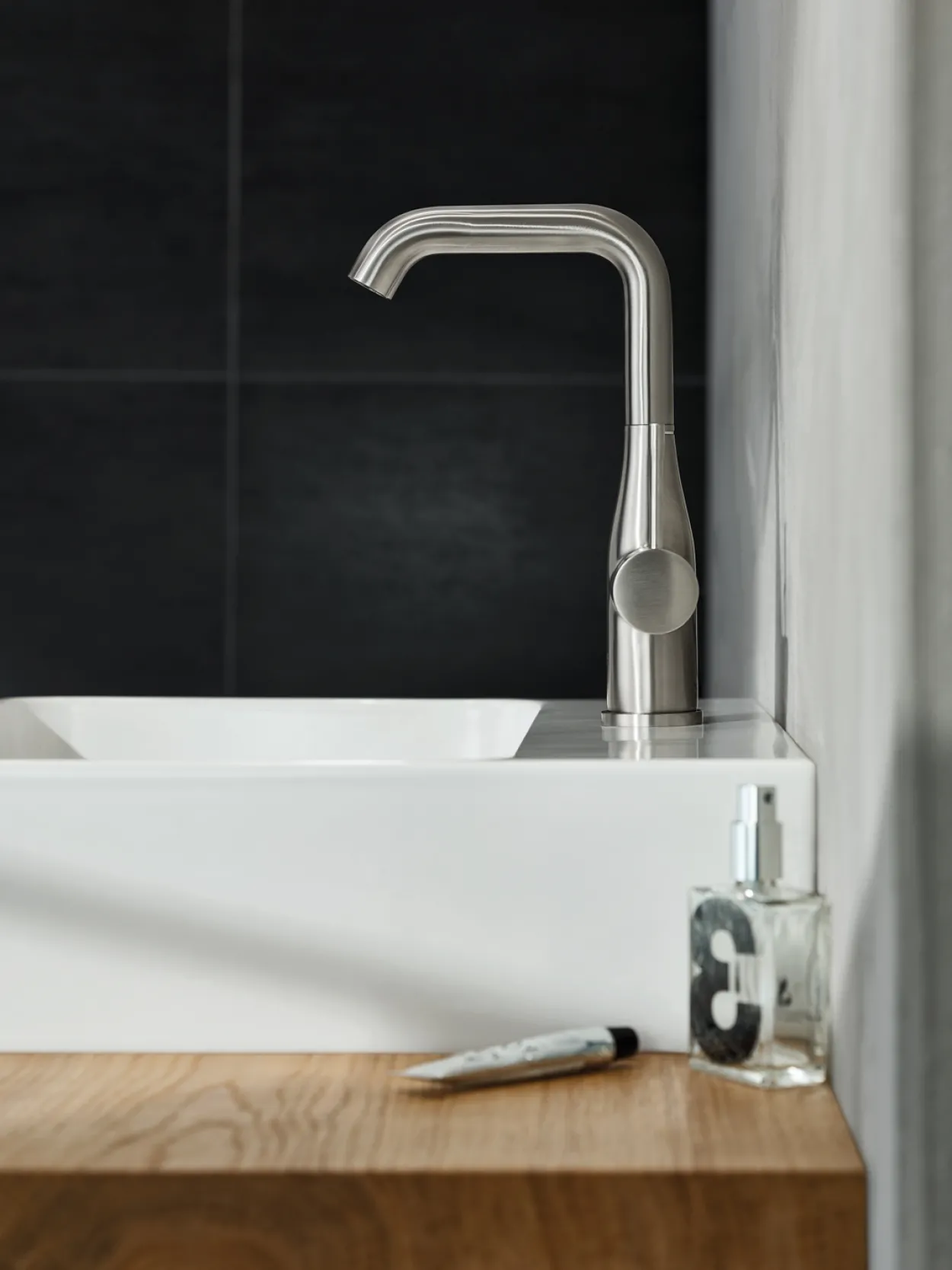 Grohe essence servantbatteri supersteel