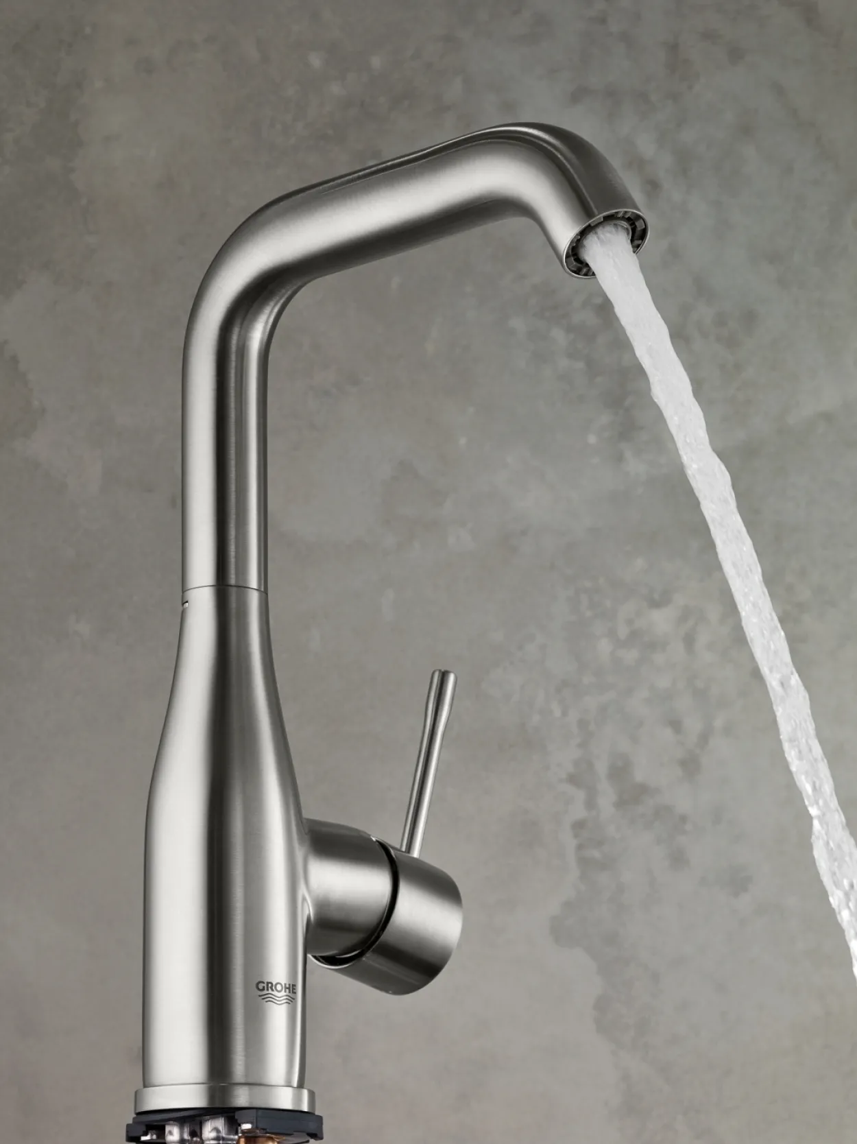 Grohe essence servantbatteri supersteel