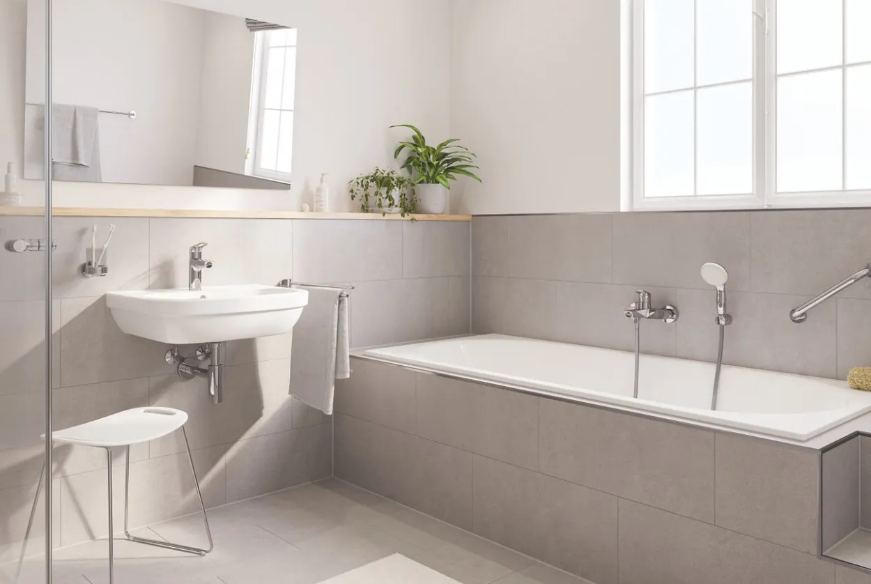 Grohe essentials badekargrep krom