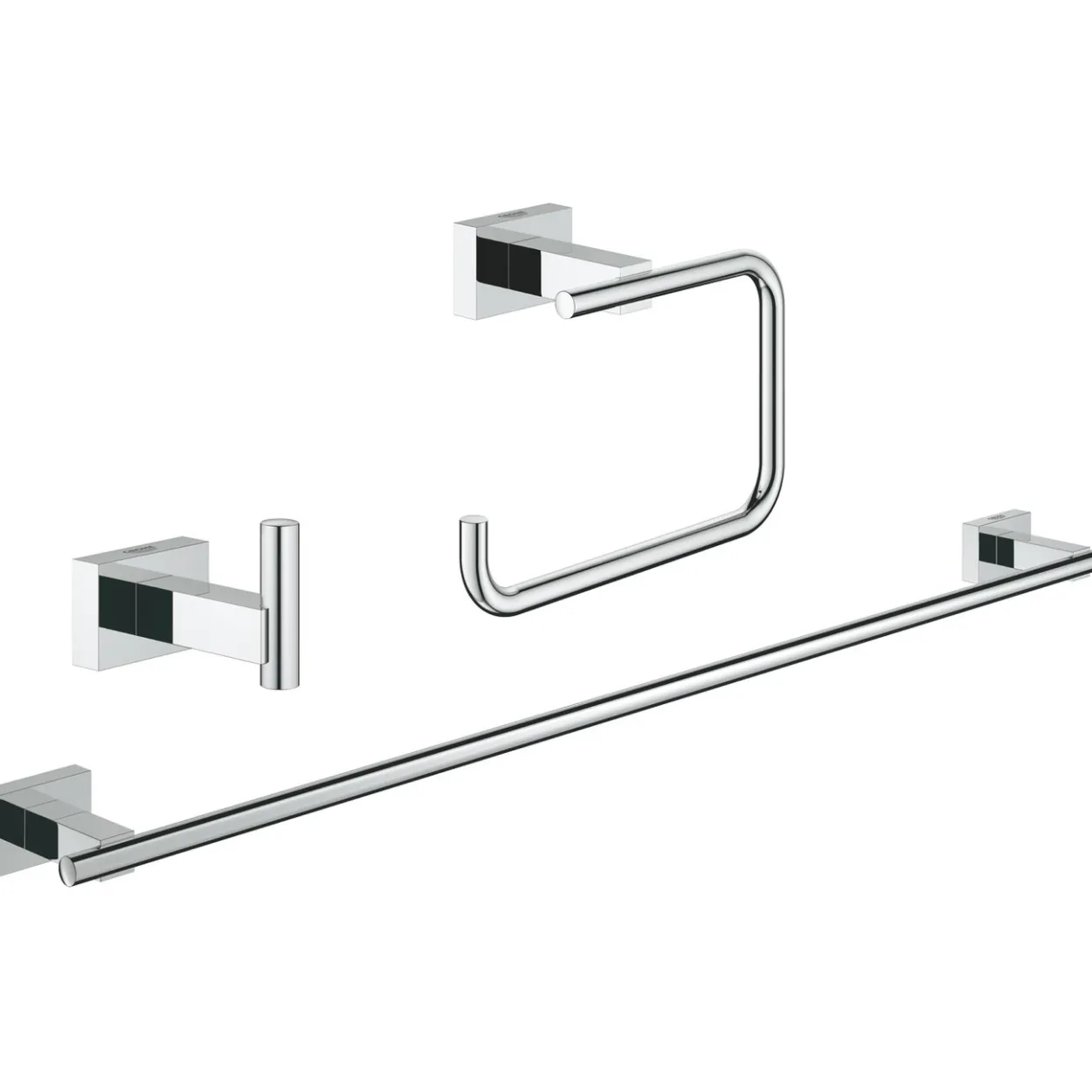 Grohe essentials cube set guest tilbehørssett 3-1